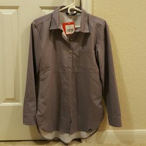 The North Face Women Purple Stevie Button-down Top